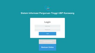 
                            1. Login Form - UBP Karawang