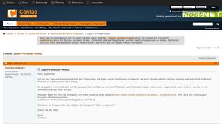 
                            4. Login-Formular-Modul - Contao Community