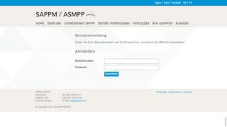 
                            1. Login Formular - sappm