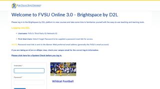 
                            10. Login - Fort Valley State University