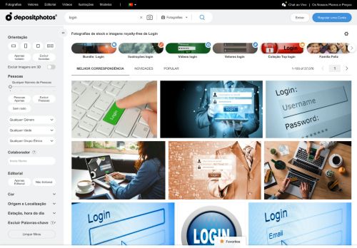 
                            2. Login Fotografias, Login Imagens Royalty Free | Depositphotos®