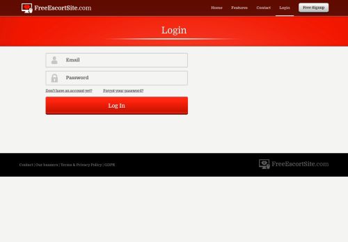 
                            4. Login | Free Escort Site
