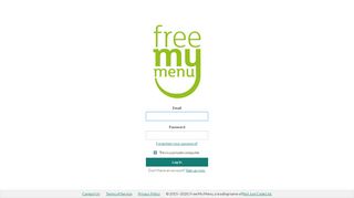 
                            3. Login - Free My Menu