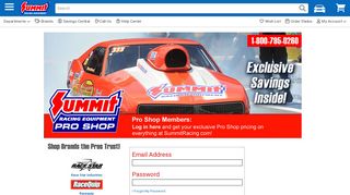 
                            7. Login - Free Shipping on Orders Over $99 at Summit Racing