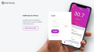 
                            2. Login - Free Trial - AskNicely