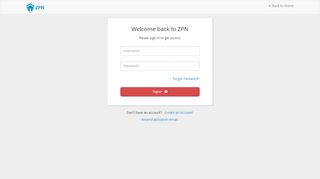 
                            2. Login - Free VPN 10GB/Month | ZPN