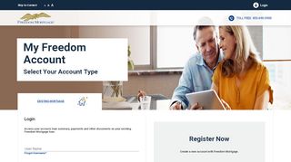 
                            3. Login | Freedom Mortgage: Fostering home ownership for over 20 ...