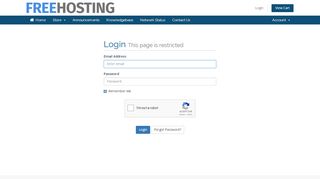 
                            1. Login - FreeHosting.com