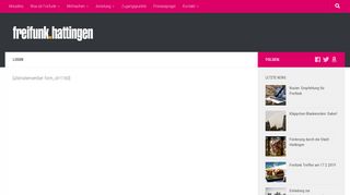 
                            8. Login ⋆ Freifunk Hattingen