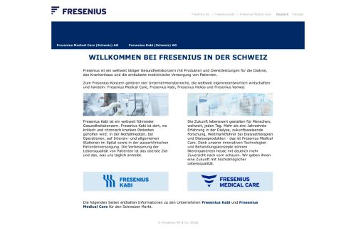 
                            4. Login - Fresenius Kabi (Schweiz) AG