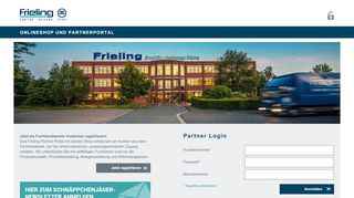 
                            2. Login | Frieling Partnerportal