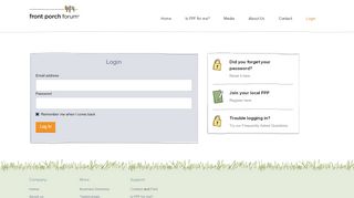 
                            12. Login - Front Porch Forum