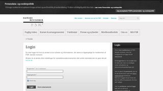 
                            12. Login | FSR - danske revisorer