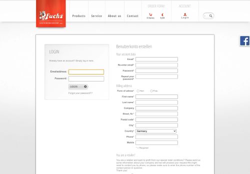 
                            9. Login - Fuchs Gastronomiebedarf GmbH