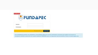 
                            1. Login - Fundapec