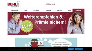 
                            1. Login für BUHL Mitarbeiter | BUHL Personal