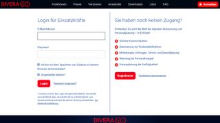 
                            1. Login für Einsatzkräfte - DIVERA 24/7