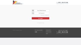 
                            9. Login für Hausverwalter - Deutsche Hausverwalter