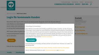 
                            3. Login für kommunale Kunden - wgv Versicherungen