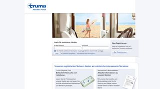 
                            1. Login für registrierte Händler - Truma