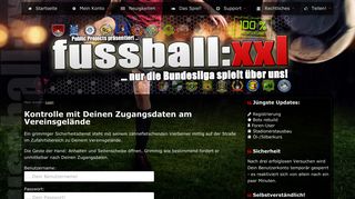 
                            1. Login - Fussball XXL