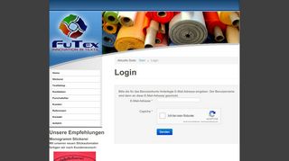 
                            1. Login - FuTex GmbH