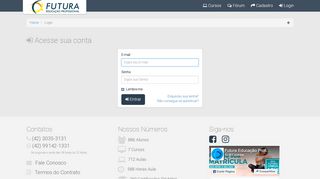 
                            8. Login - Futura Educação Profissional