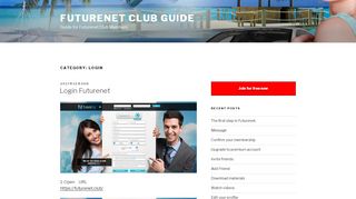 
                            13. login – Futurenet Club Guide