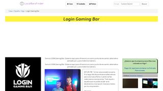 
                            9. Login Gaming Bar, C/ Serafin Avendaño n°10, Local, Vigo (2019)