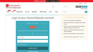 
                            1. login - GaneshaSpeaks