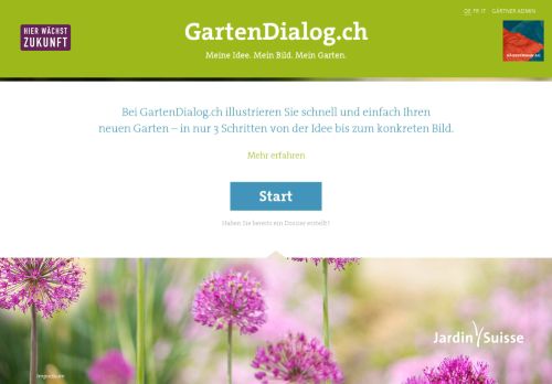 
                            7. Login GärtnerAdmin - GartenDialog.ch