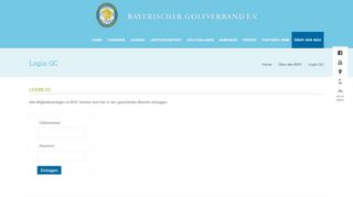 
                            6. Login GC - Golf in Bayern