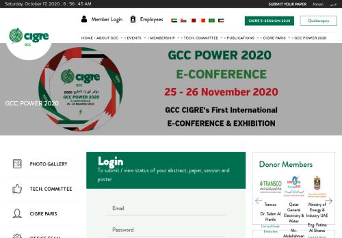 
                            6. Login - GCC CIGRE