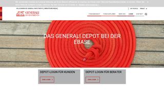 Login | Generali Investments | German Group Network