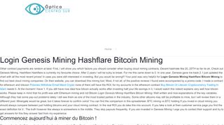 
                            9. Login Genesis Mining Hashflare Bitcoin Mining – Optica Centro Sur