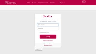 
                            1. Login GeneXus