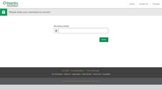 
                            12. Login - Gestion privée Desjardins