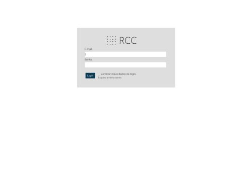 
                            2. Login - Gestor RCC -> Inteligência competitiva em Licitações