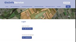 
                            7. Login – GisInfoService – das Online-Geoinformationssystem