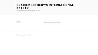 
                            8. Login - Glacier Sotheby's International Realty