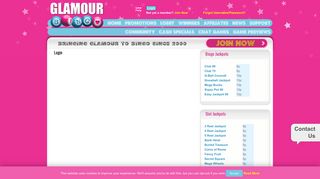 
                            1. Login : Glamour Bingo | UK's Best Bingo Site | £10 Free No Deposit ...