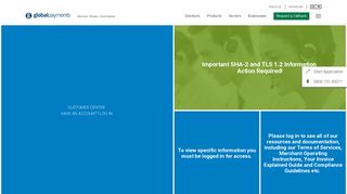 
                            4. Login - Global Payments UK