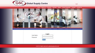 
                            4. Login - Global Supply Centre