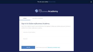 
                            12. Login - Globe myBusiness Academy