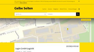 
                            6. Login GmbH Logistik 58332 Schwelm Öffnungszeiten | Adresse | Telefon