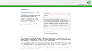 
                            2. Login : GO 4 Students - GO 4 Schools