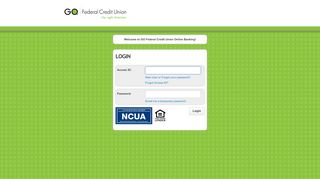 
                            13. Login - GO Federal Credit Union