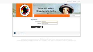 
                            1. Login - Goethe Grundschule - Schul-Webportal