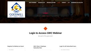 
                            11. Login – Goowill Live Webinar
