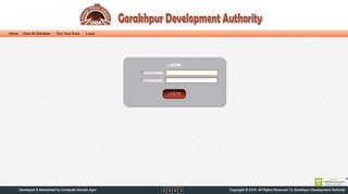 
                            5. login - Gorakhpur Development Authority (GDA)